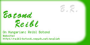 botond reibl business card